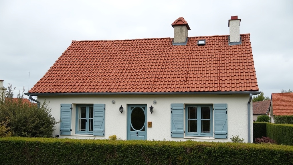 Nettoyage toiture tuiles canal 140m² maison bord de mer